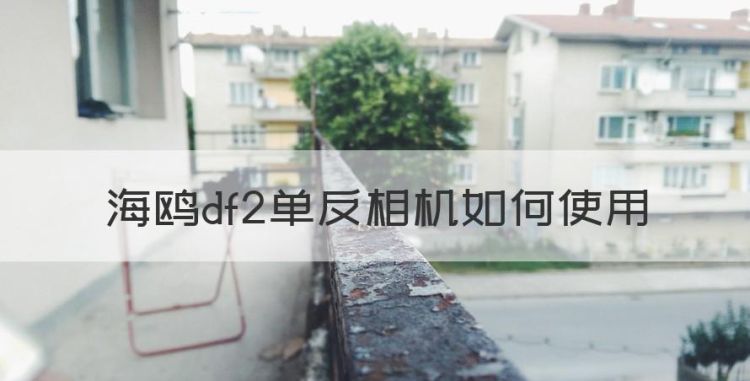 单反相机怎么用，海鸥df2单反相机如何使用图1