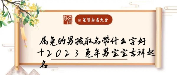 男宝宝起名属兔,给宝宝取名字属兔男孩名字图4