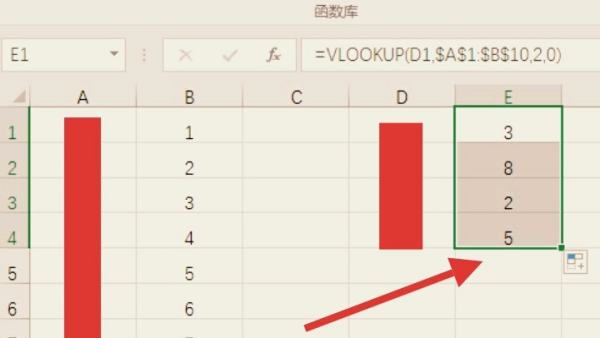 函数vlookup的使用方法,excel中vlookup函数的使用方法图6