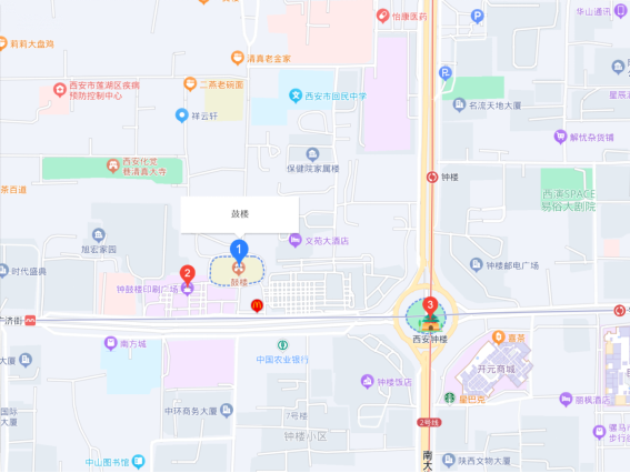 钟楼和鼓楼有什么区别,西安钟楼和鼓楼是一个地方图4