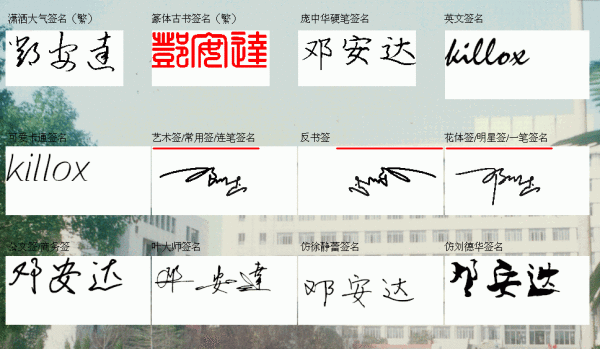 个性名字签名设计,艺术签名怎么写图5