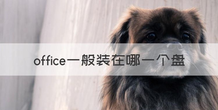 office一般装在哪一个盘，office安装在哪个盘好些