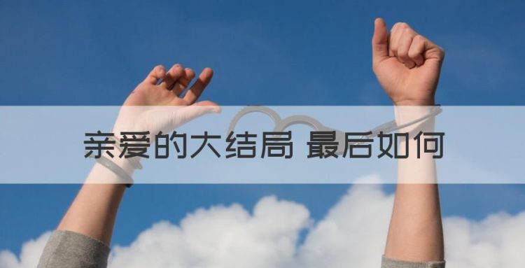 亲爱的大结局 最后如何，电视剧《亲爱的》结局是什么图1