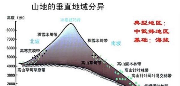 地方性分异规律，地方性分异规律的特点图2