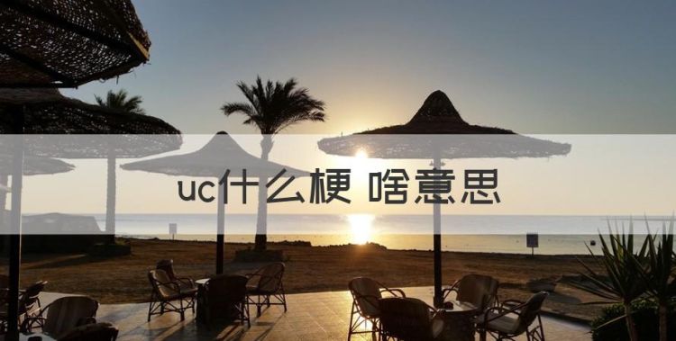 uc部是什么梗，uc什么梗 啥意思图1