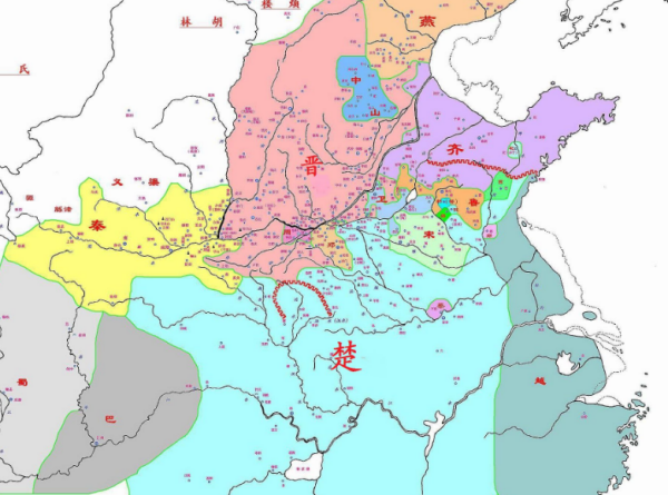 周朝时期楚国是哪一流域的诸侯国,古代楚国在哪里在哪个省份图2