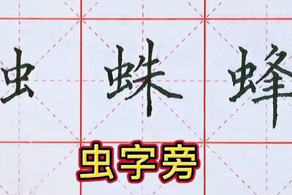 虫子旁的字,虫字旁的字有哪些字图1