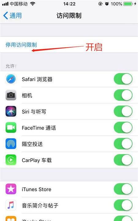 苹果手机iphone x怎么设置应用锁图4