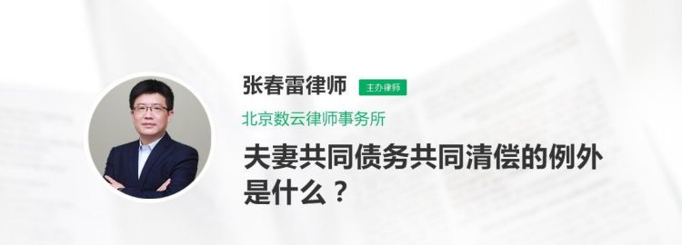 离婚时共同债务的清偿是什么,离婚以后夫妻共同债务一人一半图2