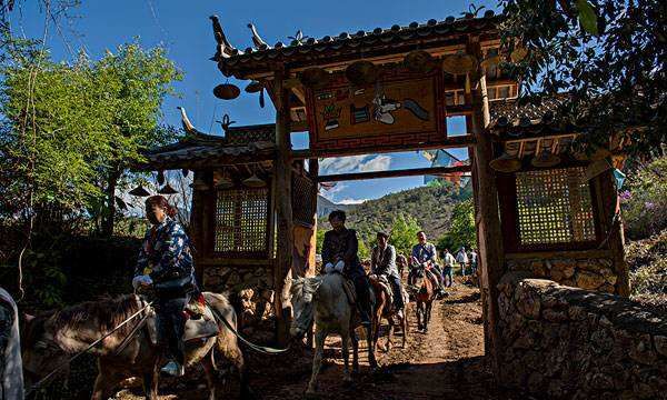 茶马古道上的传奇家族,丽江茶马古道的简介 风景图3