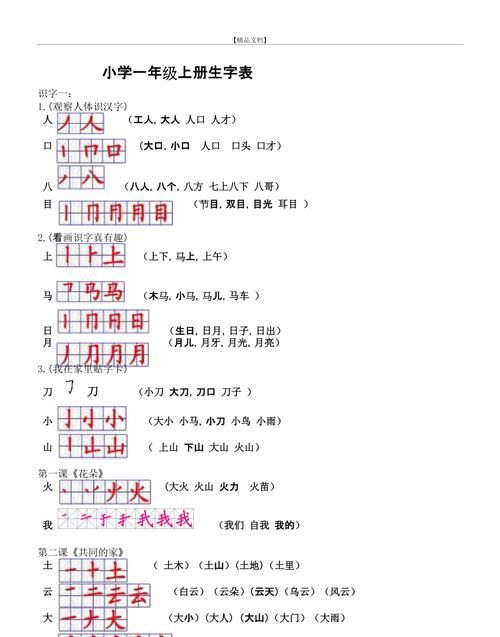 明字组词一年级上册,一年级形近字组词大全答案图2