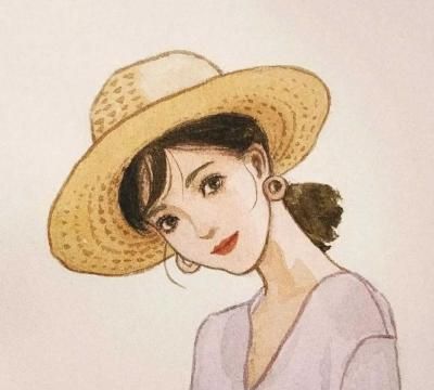 唯美女生微信头像,微信头像侧脸女唯美 气质漫画