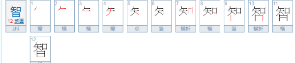 智的部首和结构,智的组词和拼音和部首结构图3