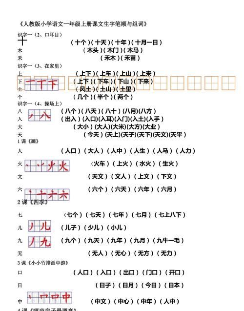 经的笔顺组词,二年级上册笔顺和组词大全+知乎图3