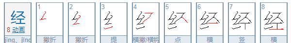 经的笔顺组词,二年级上册笔顺和组词大全+知乎图5