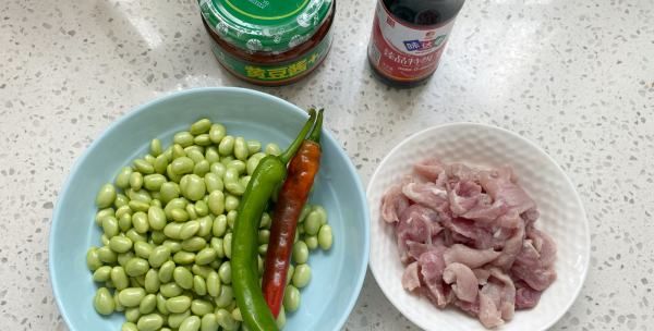 毛豆炒肉的做法图解,雪菜肉丝炒毛豆的做法图27