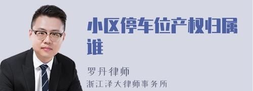 地面停车位产权归属怎么确定,民法典关于地上车位归属权的规定图3