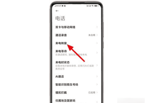 小米呼叫转移怎么设置，小米6怎么设置来电转移图2
