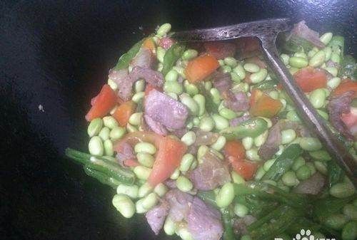 烂肉青豆的做法，肉炒青豆的做法图5