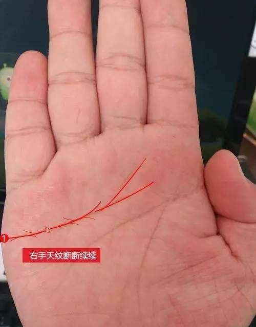 男右手掌纹图解,男人右手掌纹图解算命图5