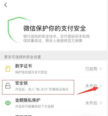 微信支付手势密码怎么设置图6