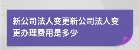 新成立公司变更法人是怎么一回事,变更公司法人需要什么资料和手续图1