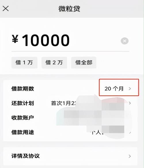 微粒贷的借款期限是多久,微粒贷有几天宽限期图4