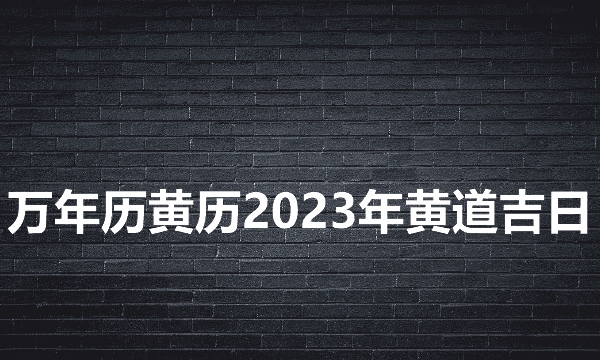 日历2023日历表黄道吉日万年历,万年历黄历黄道吉日查询图3