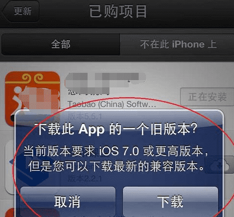 苹果手机iphone 版本低不了软件怎么办图11