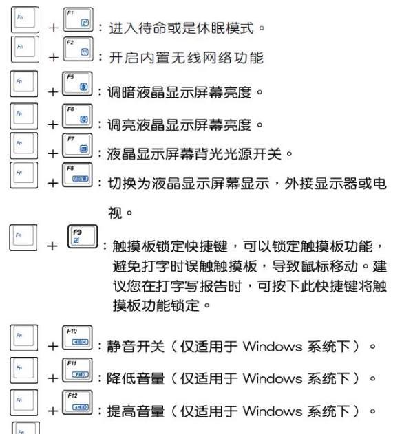 华硕笔记本end键怎么按,笔记本end键在哪图7