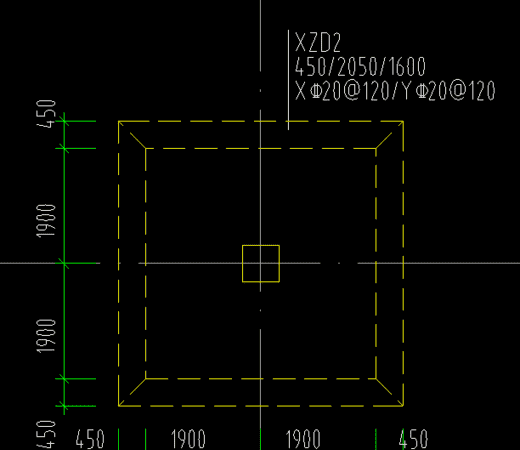 下柱墩的标注怎么看,建筑图纸中XZD 300\00\800是什么意思