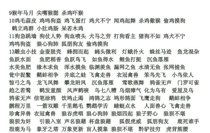 狼的谚语四字词语,有关狼的成语十个五个俗语三个故事题目是什么图6