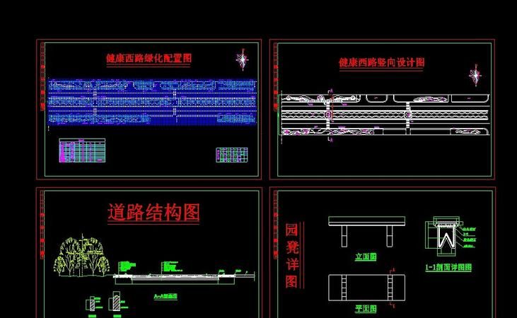 公路工程图纸如何看,道路工程设计图纸怎么看图1