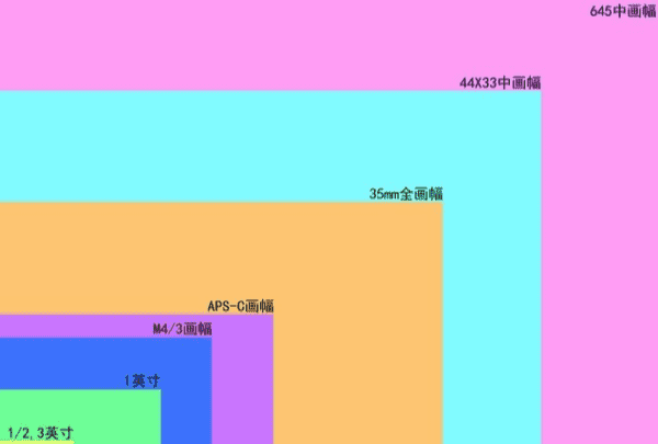 单反有哪几种画幅，单反画幅和全画幅的区别图2