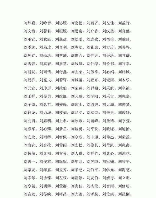 刘姓男孩牛年名字大全202,牛年刘姓好听稀少的男孩名字图3