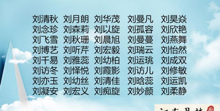 刘姓取名字大全男孩202,刘姓男孩单字名字大全属虎图1