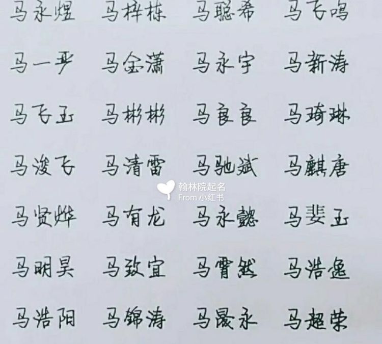 马姓男孩名字最高分,马姓男孩子名字大全图5