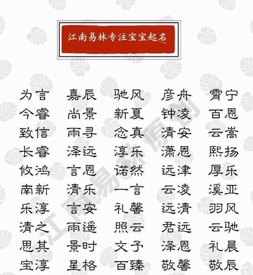 给宝宝起名字大全202男孩,好听的龙凤胎宝宝名字大全图3