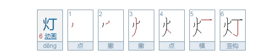 灯的拼音和部首,灯怎么读 拼音图1