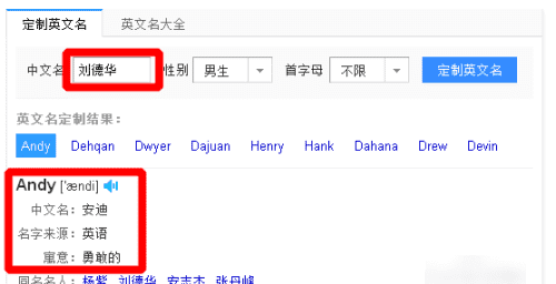 定制英文名网站免费,免费输中文名取英文名谐音图3