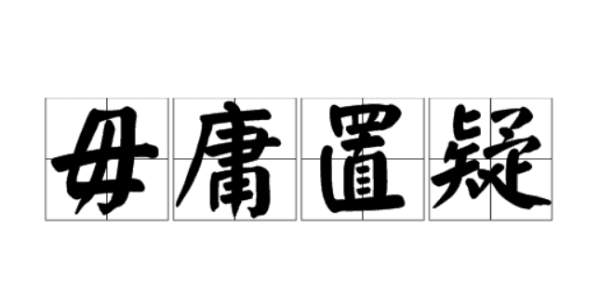 毋庸置疑的意思,毋庸置疑的意思是什么图4