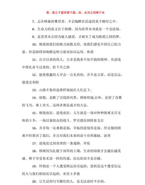 逆境中成长的古代名言,逆境更有利于人的成长辩论赛图3