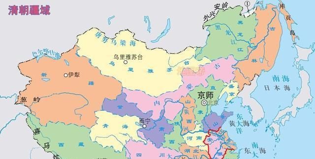 清朝两江是指哪两个地方,清代两江两广湖广都指哪些地方图3