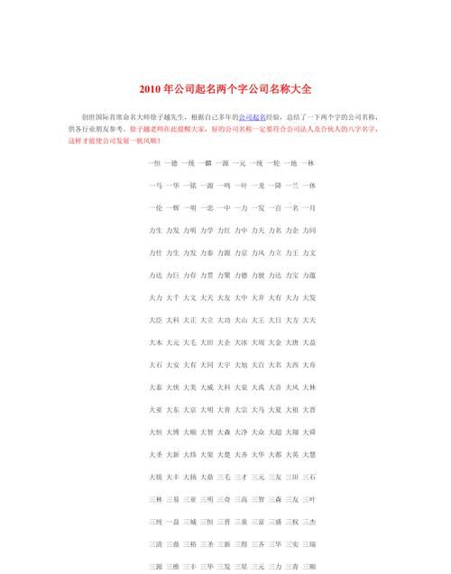 网络公司起名免费起名,两个字的网络公司名称精选图1