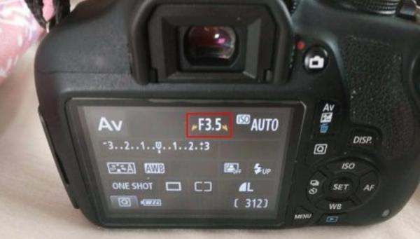 单反如何调光圈,佳能单反光圈怎么调整图4