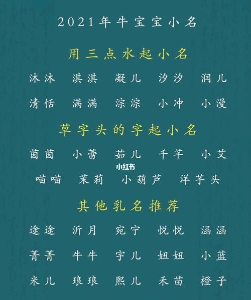 牛宝宝女孩名字大全,牛年女宝宝名字大全202免费取名图4