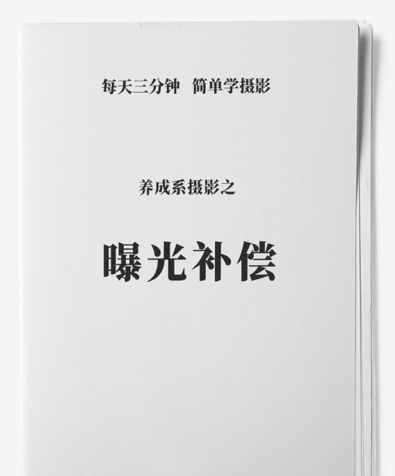 相机的曝光补偿是什么意思,微距摄影曝光补偿