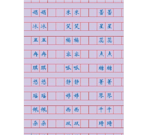 龙凤胎小名叠字洋气,双胞胎乳名202寓意好叠字名图2