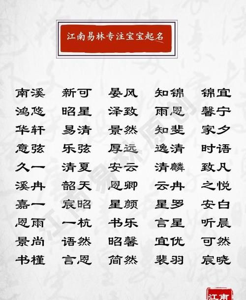 新生儿取什么名字好听,新生儿的名字怎么起