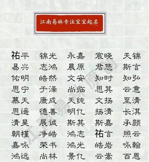 男孩大气名字大全,大气的男孩名字图6